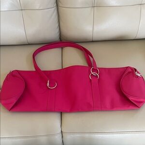 GAIAM Fuchsia Yoga Mat Bag